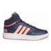 Dievčenská rekreačná obuv ADIDAS Hoops Mid 3.0 shadow navy acid red rose tone