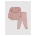 LC Waikiki Crew Neck Long Sleeved Baby Girl Knitwear Sweater and Leggings 2-Pair Set