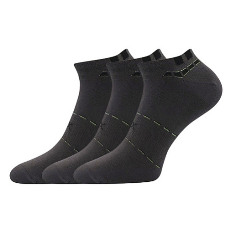 VOXX ponožky Rex 16 tmavo šedé 3 páry 119710 Boma