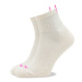 Puma Súprava 2 párov kotníkových ponožiek dámskych Women Heart Short Sock 2P 938020 Écru