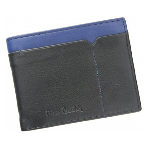 Pánska kožená peňaženka Pierre Cardin NOREL - čierno-modrá