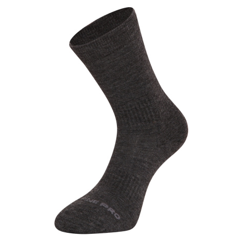 Unisex socks ALPINE PRO MERIDE dk.gray
