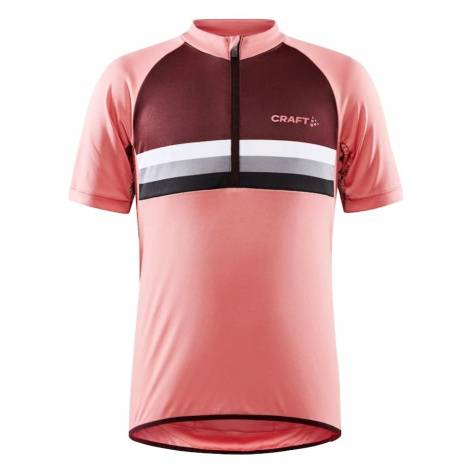 Craft Keep WARM Bike Junior Children's Cycling Jersey - Pink