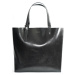 Čierna dámska shopper kabelka TIVORA TORBA FL32 TIVORA BLACK 2011