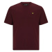 Lyle & Scott Big&Tall Tričko  burgundská