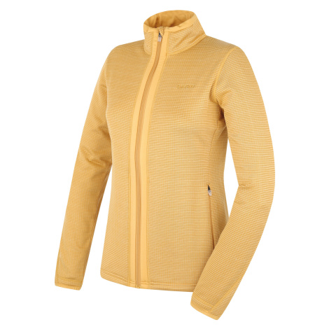 Women's sweatshirt HUSKY Artic Zip lt. yellow