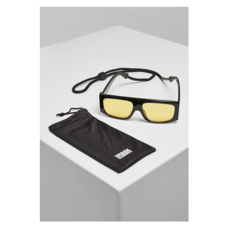 Urban Classics Sunglasses Raja with Strap black/yellow