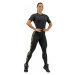 Nebbia Workout Jumpsuit INTENSE Focus Black/Gold Fitness nohavice
