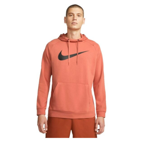 Nike DRY HOODIE PO SWOOSH M Pánska tepláková mikina, oranžová, veľkosť