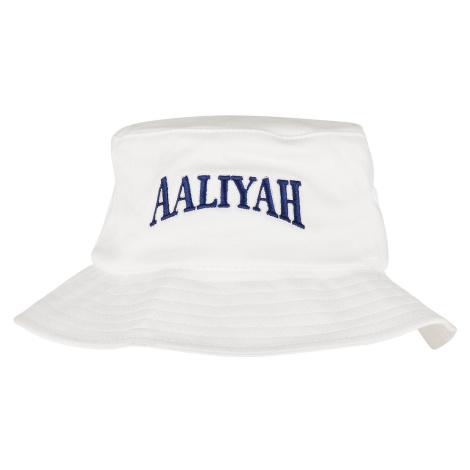 Aaliyah Logo Bucket Hat White mister tee