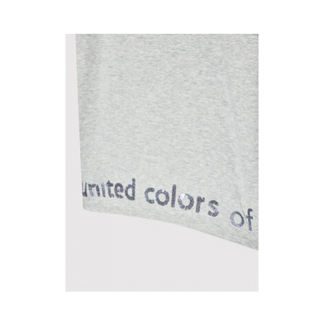 United Colors Of Benetton Blúzka 3EG9C15FY Sivá Regular Fit
