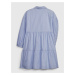 Modré dievčenské pruhované šaty GAP