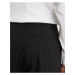 Čierne pánske kockované skrátené nohavice Celio Fonoel
