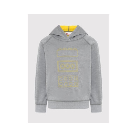 LEGO Wear Mikina 11010609 Sivá Regular Fit