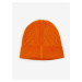 Oranžová pánska vlnená čiapka Blauer