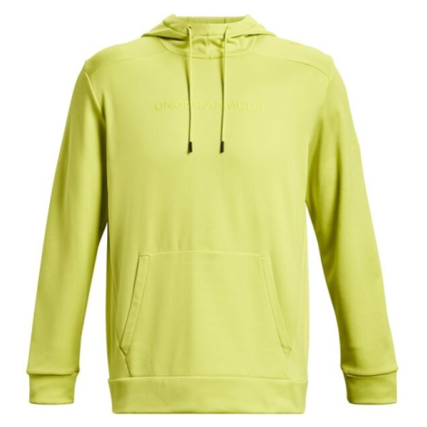 Under Armour ARMOUR FLEECE Pánska mikina, žltá, veľkosť