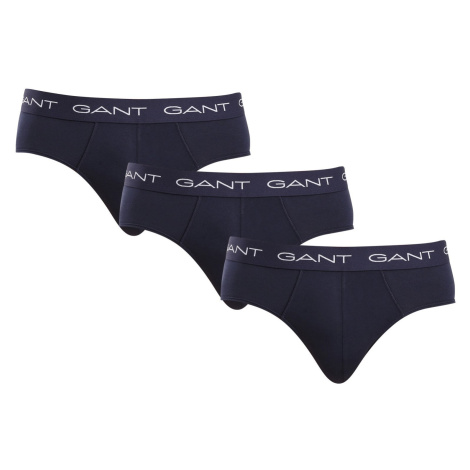3PACK men's briefs Gant blue