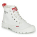 Palladium  PAMPA HI DU C  Členkové tenisky Biela