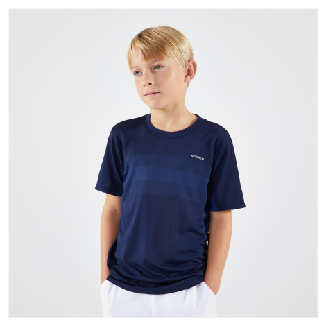 Detské tričko na tenis Light tmavomodré ARTENGO