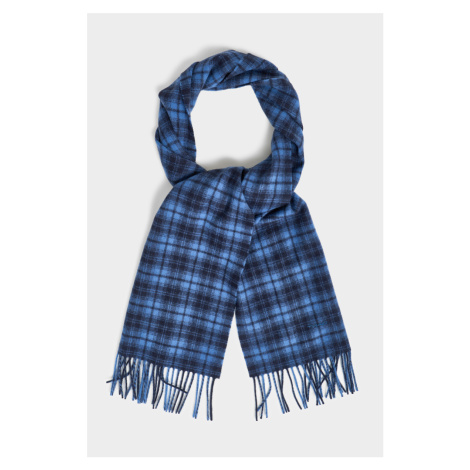 ŠÁL GANT CHECK WOVEN SCARF SALTY SEA