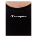 Champion Každodenné šaty Script Logo 116120 Čierna Regular Fit