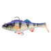 Savage gear gumová nástraha 3d perch rtf blue perch - 12,5 cm 37 g