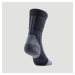 Športové ponožky RS 900 vysoké 3 páry čierno-sivé