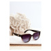 Women's sunglasses with gold detailing UV400 black and pink