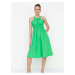 Light Green Strappy Dress Trendyol - Women