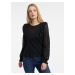 Orsay Black Ladies Patterned Blouse - Women