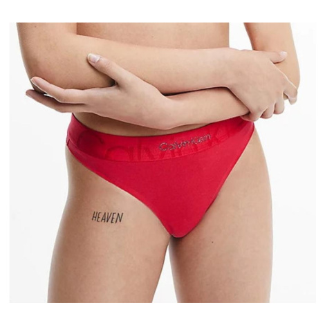 Dámske tangá Calvin Klein QF7055E červené