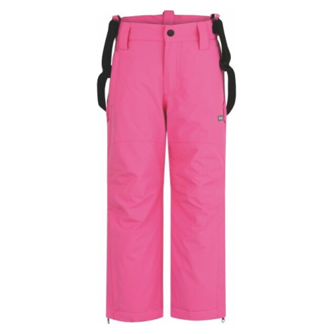 Loap FUMO Detské lyžiarske nohavice, ružová, veľkosť