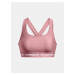 Staroružová športová podprsenka Under Armour UA Crossback Mid Bra