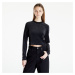 Tričko Nike Sportswear Women's Velour Long-Sleeve Top Black/ Anthracite