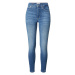 Calvin Klein Jeans Džínsy 'HIGH RISE SUPER SKINNY ANKLE'  modrá denim