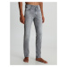 Calvin Klein Jeans Džínsy  sivá / čierna