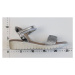 John Garfield sandále IS752081015 strieborná - 38
