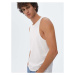 Americanos Tank top Kingston Biela Regular Fit