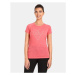 Women's merino wool T-shirt Kilpi ZARJA-W Pink