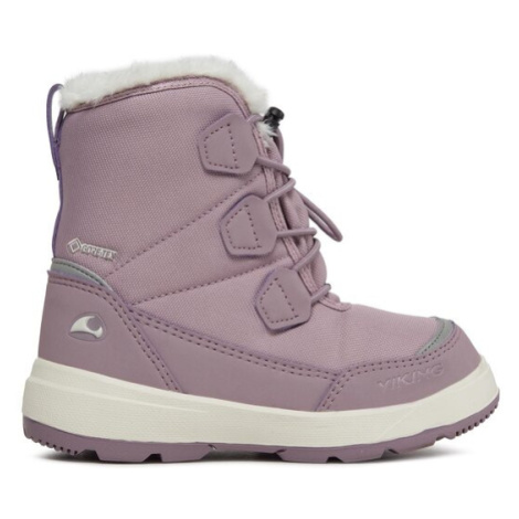 Viking Snehule Montebello High Gtx Warm GORE-TEX 3-90030-94 S Fialová