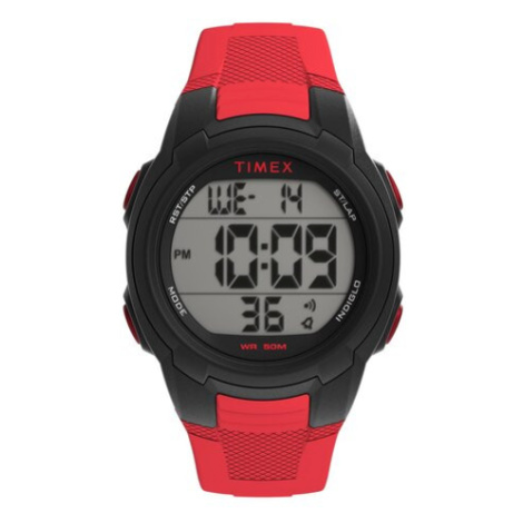 Timex Hodinky DGTL Sport T100 TW5M58500 Červená