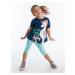 mshb&g Seahorse Unicorn Girls Kids Tunic Leggings Suit
