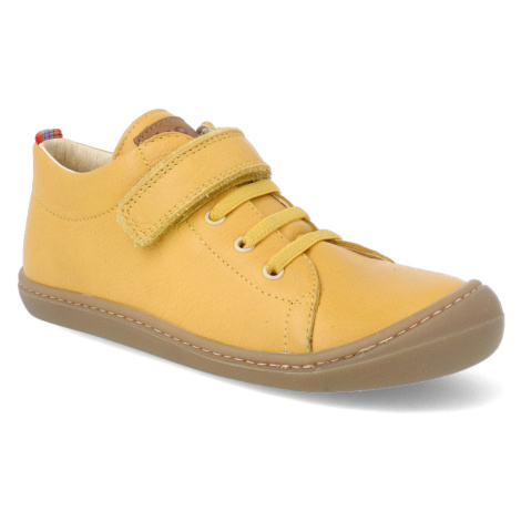 Barefoot tenisky KOEL4kids - Bonny Nappa Yellow žlté