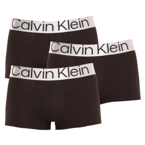 3PACK pánske boxerky Calvin Klein čierne (NB3074A-7V1)