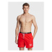 Calvin Klein Swimwear Plavecké šortky KM0KM00798 Červená Regular Fit