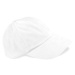 Beechfield Unisex bavlnená šiltovka B57 White