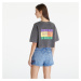 Tommy Jeans Oversized Cropped Summer Flag Tee Black