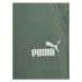 Puma Teplákové nohavice Ess Logo 586973 Zelená Regular Fit