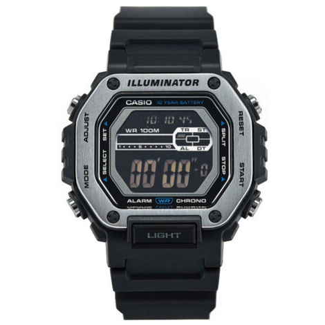 Casio Hodinky Digital MWD-110H-8BVEF Sivá