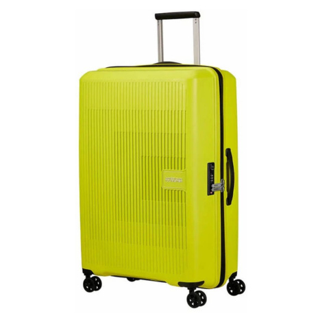 American Tourister Skořepinový cestovní kufr Aerostep L EXP 101,5/109 l - světle zelená